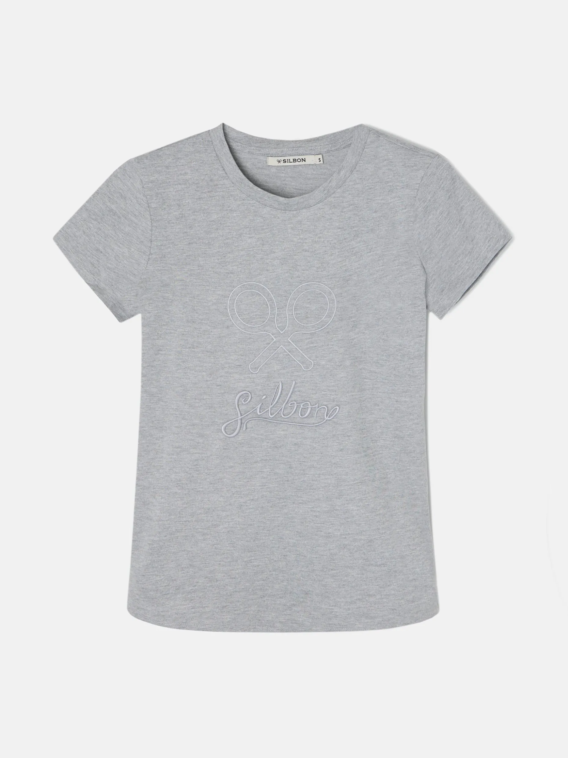 Camiseta woman clasica gris