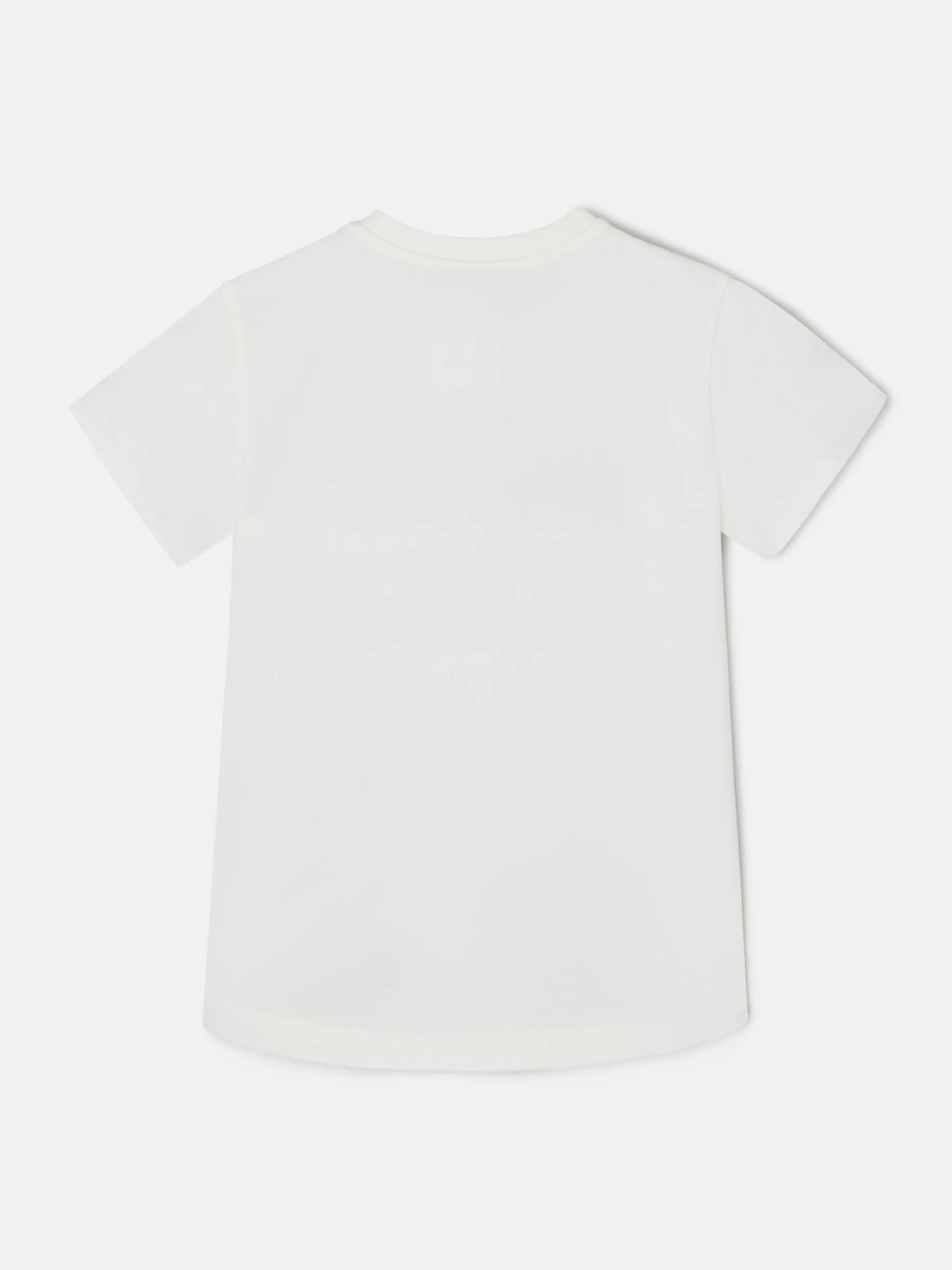 Camiseta woman letras silbon blanca