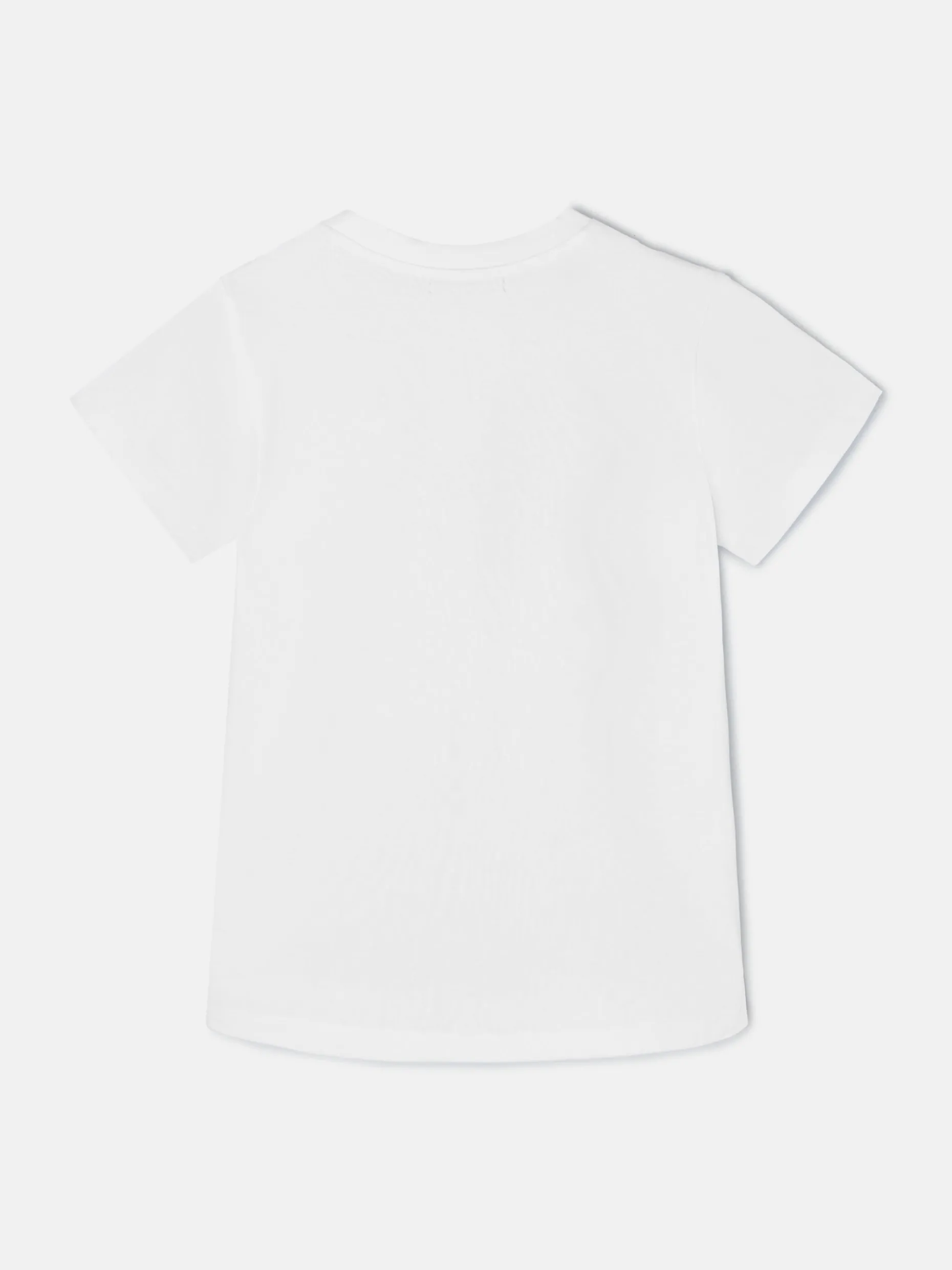 Camiseta woman roll out corazon tachas blanca