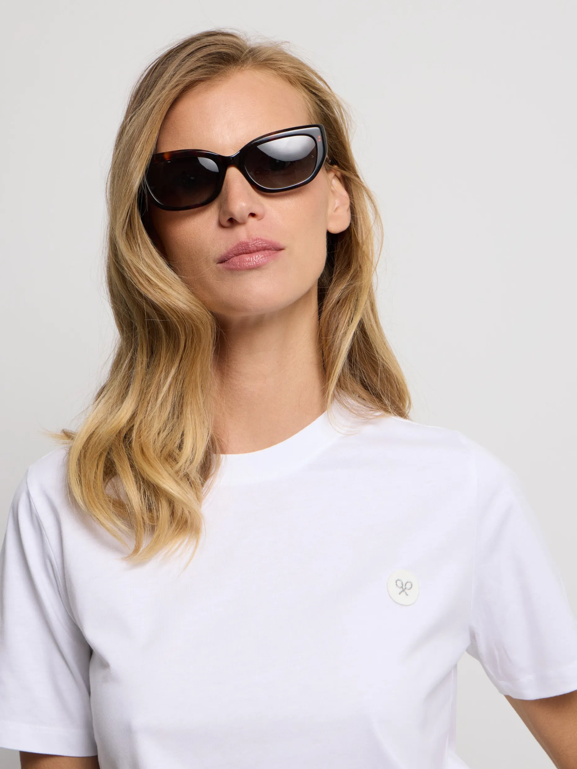 Camiseta woman sunny raqueta blanca