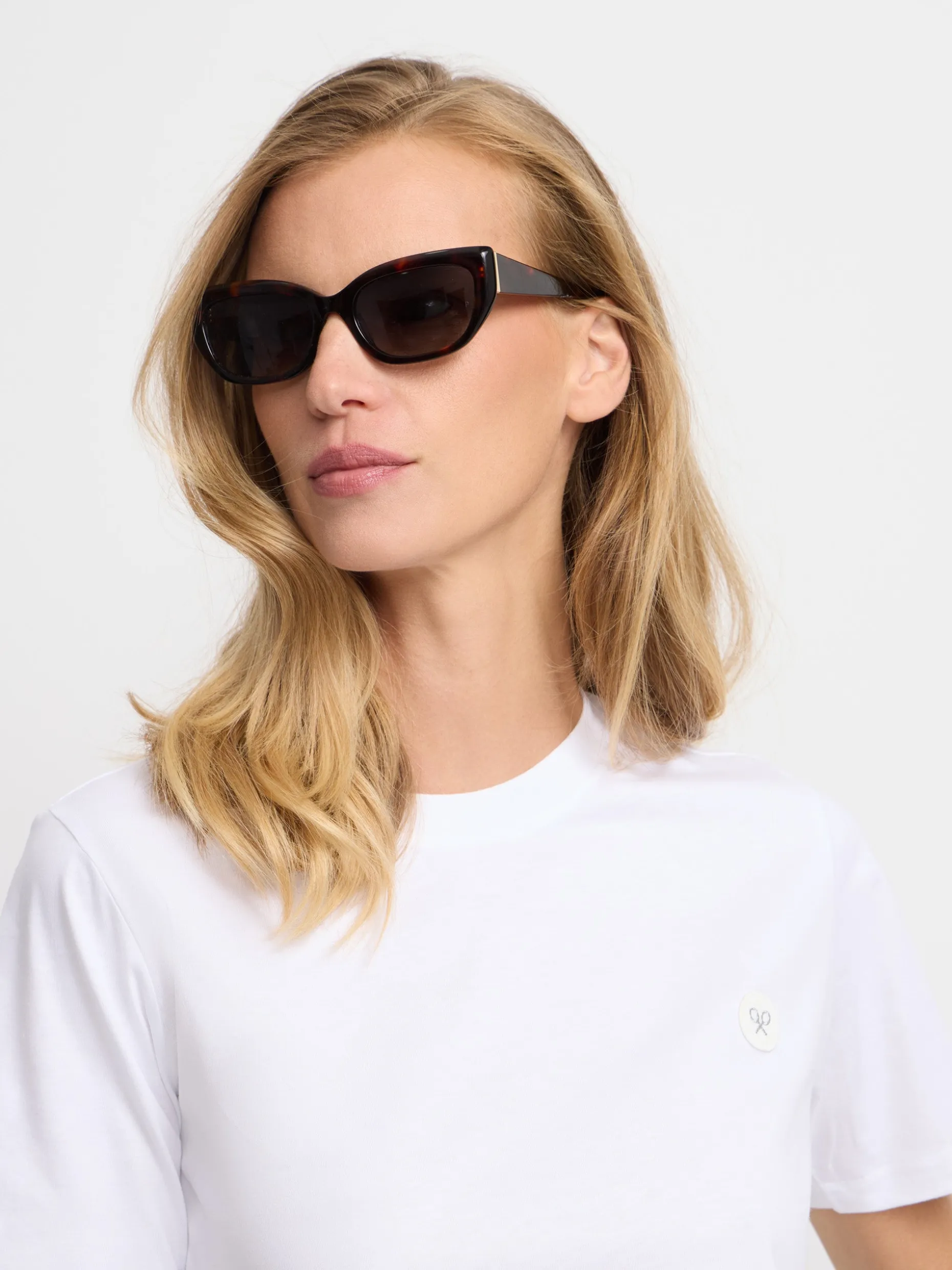 Camiseta woman sunny raqueta blanca