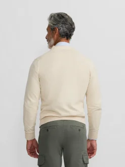 Cardigan classic beige