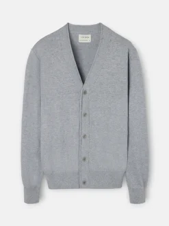 Cardigan classic gris