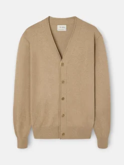 Cardigan classic marron