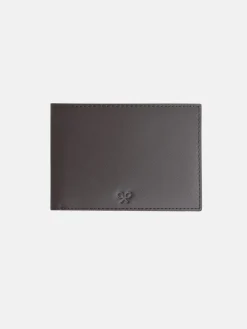 Cartera piel marron