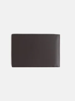 Cartera piel marron