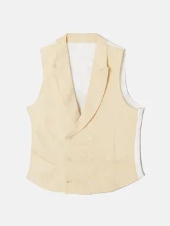 Chaleco chaque clasico camel