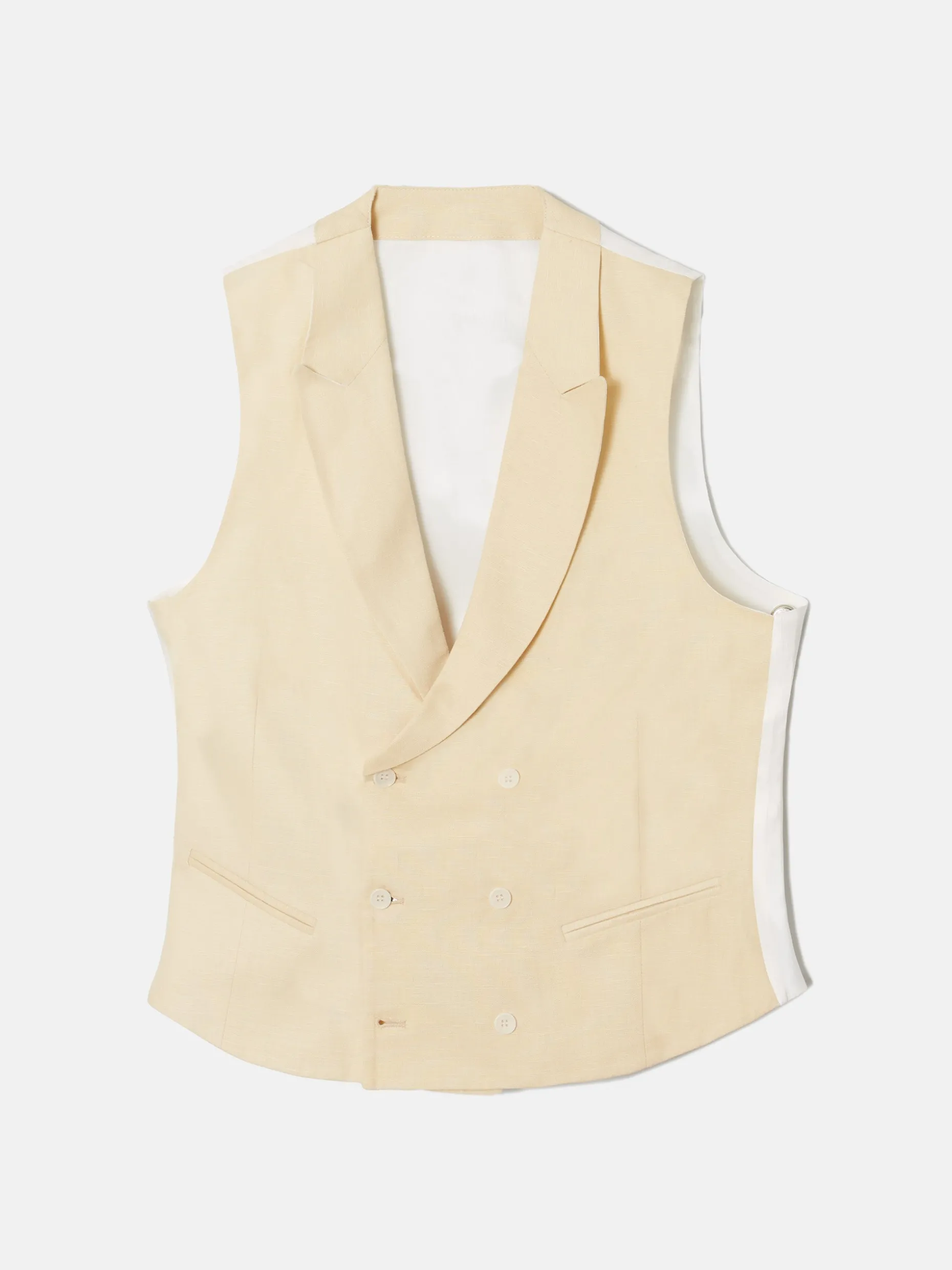 Chaleco chaque clasico camel