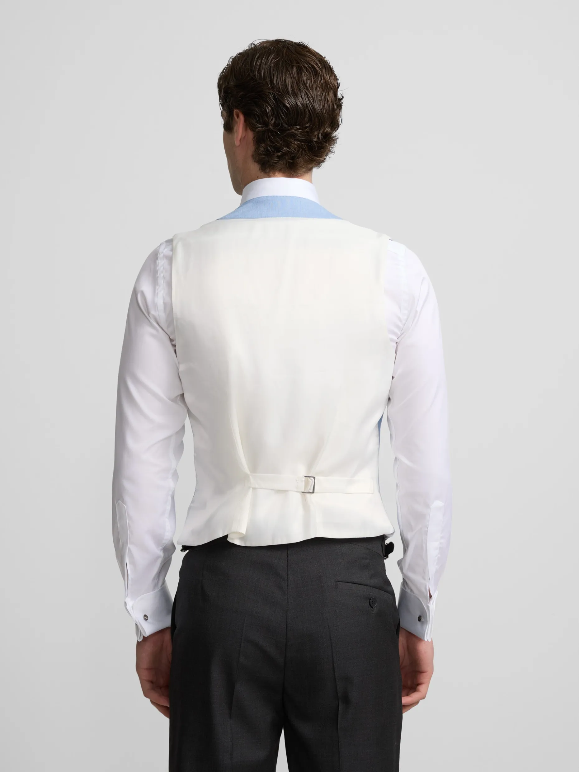 Chaleco chaque cuello clasico azafata