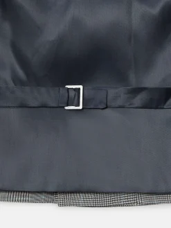 Chaleco chaque silbon principe de gales gris