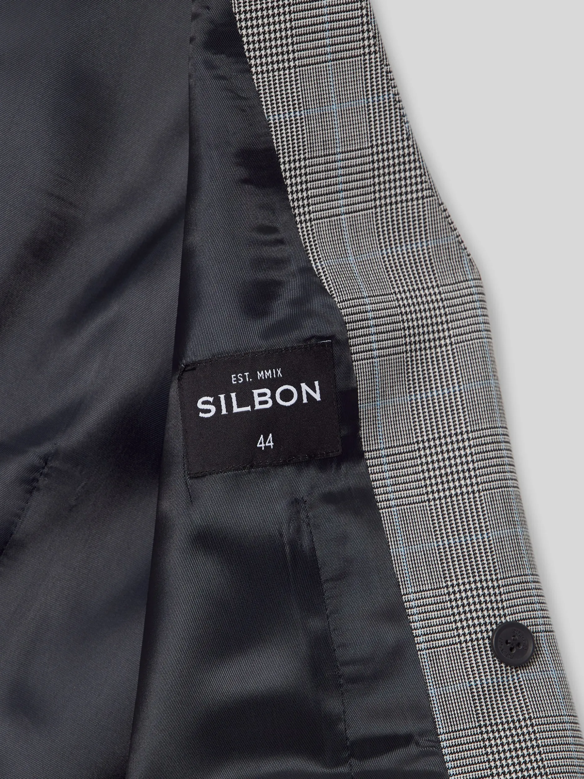 Chaleco chaque tailoring principe de gales gris