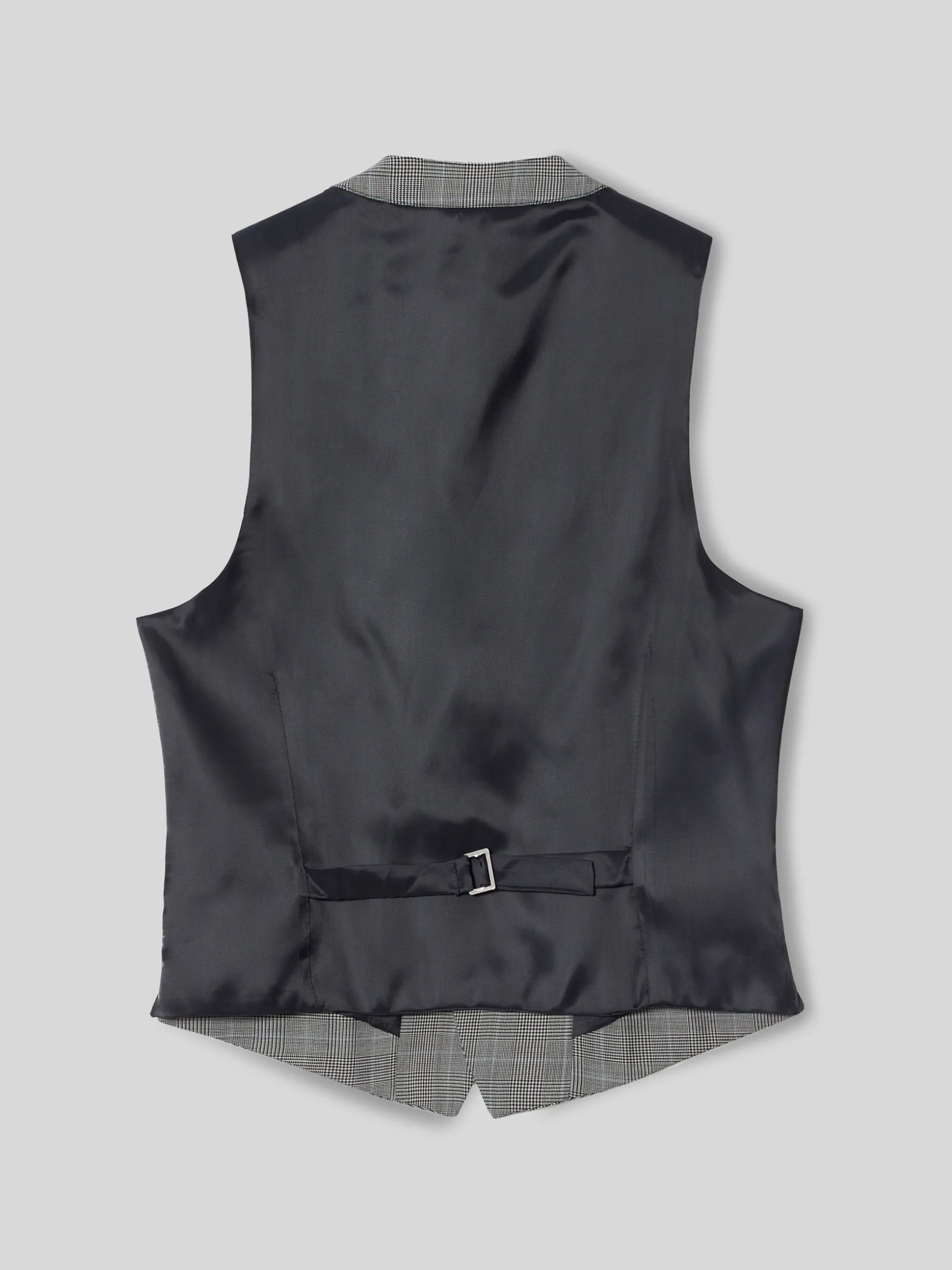 Chaleco chaque tailoring principe de gales gris