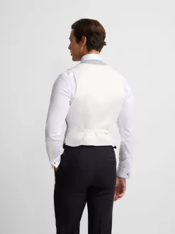Chaleco chaque tailoring azul medio