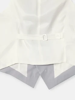 Chaleco chaque tailoring azul medio