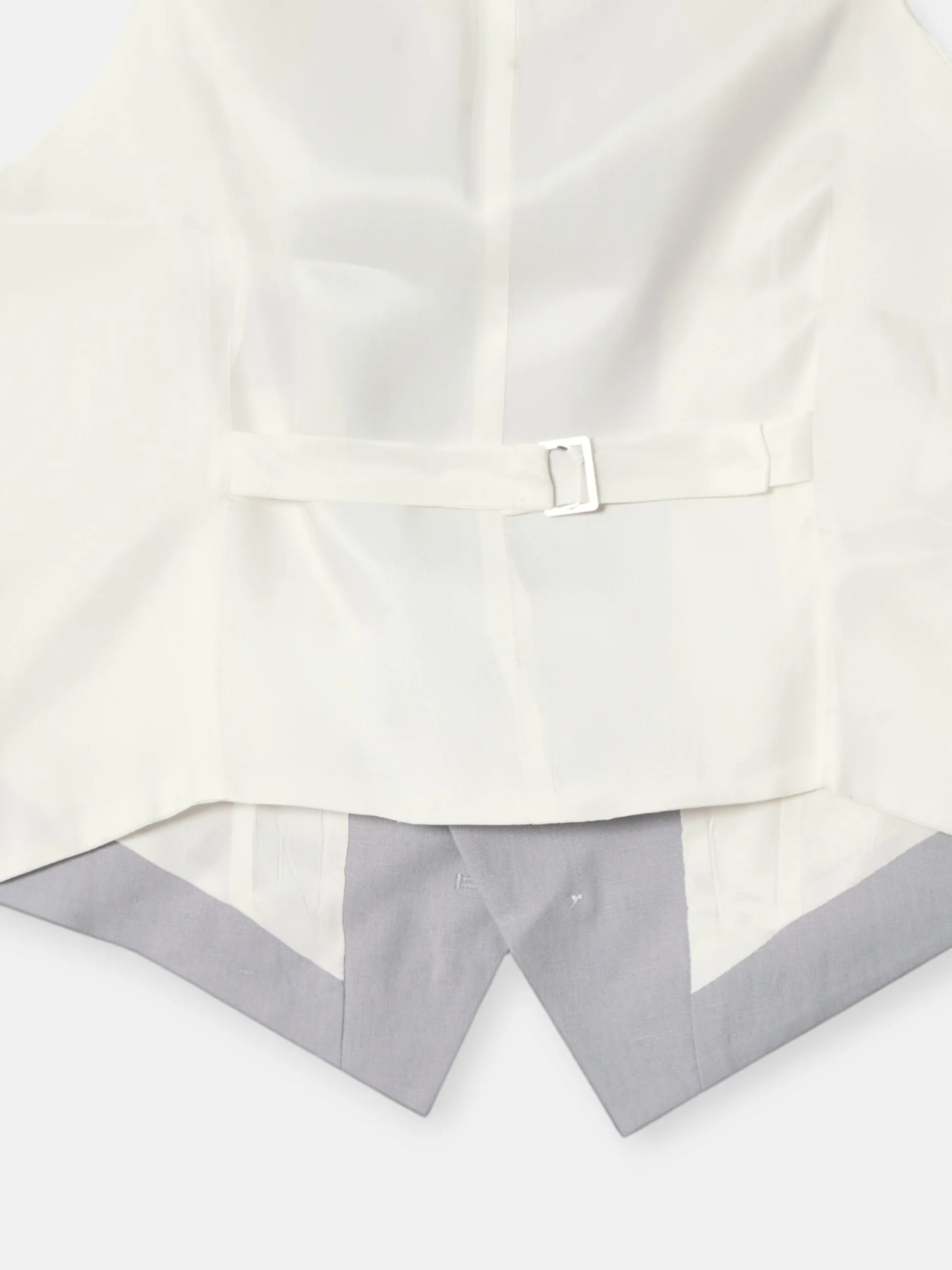 Chaleco chaque tailoring azul medio