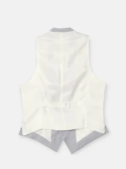 Chaleco chaque tailoring azul medio