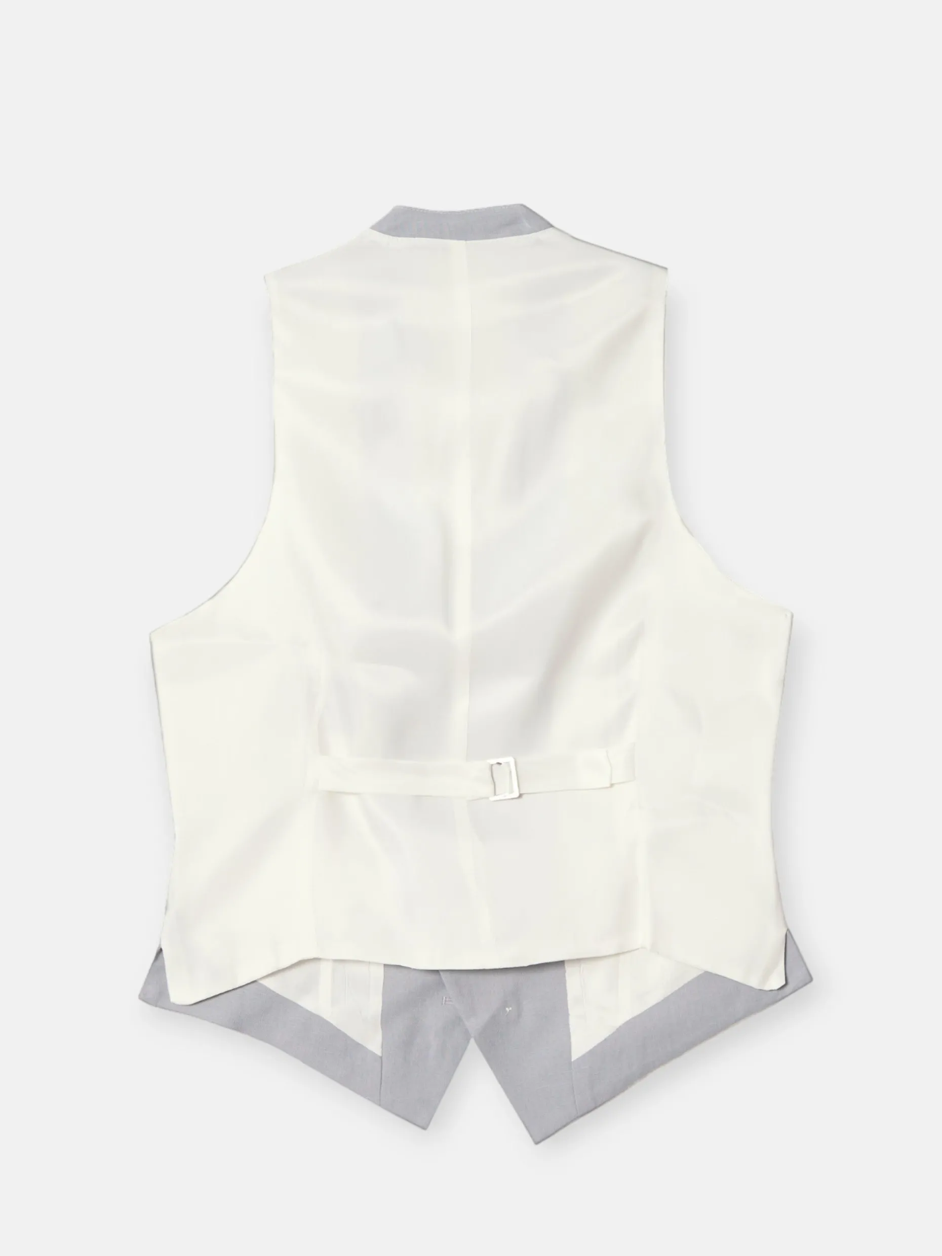 Chaleco chaque tailoring azul medio