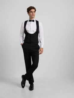 Chaleco esmoquin classic negro
