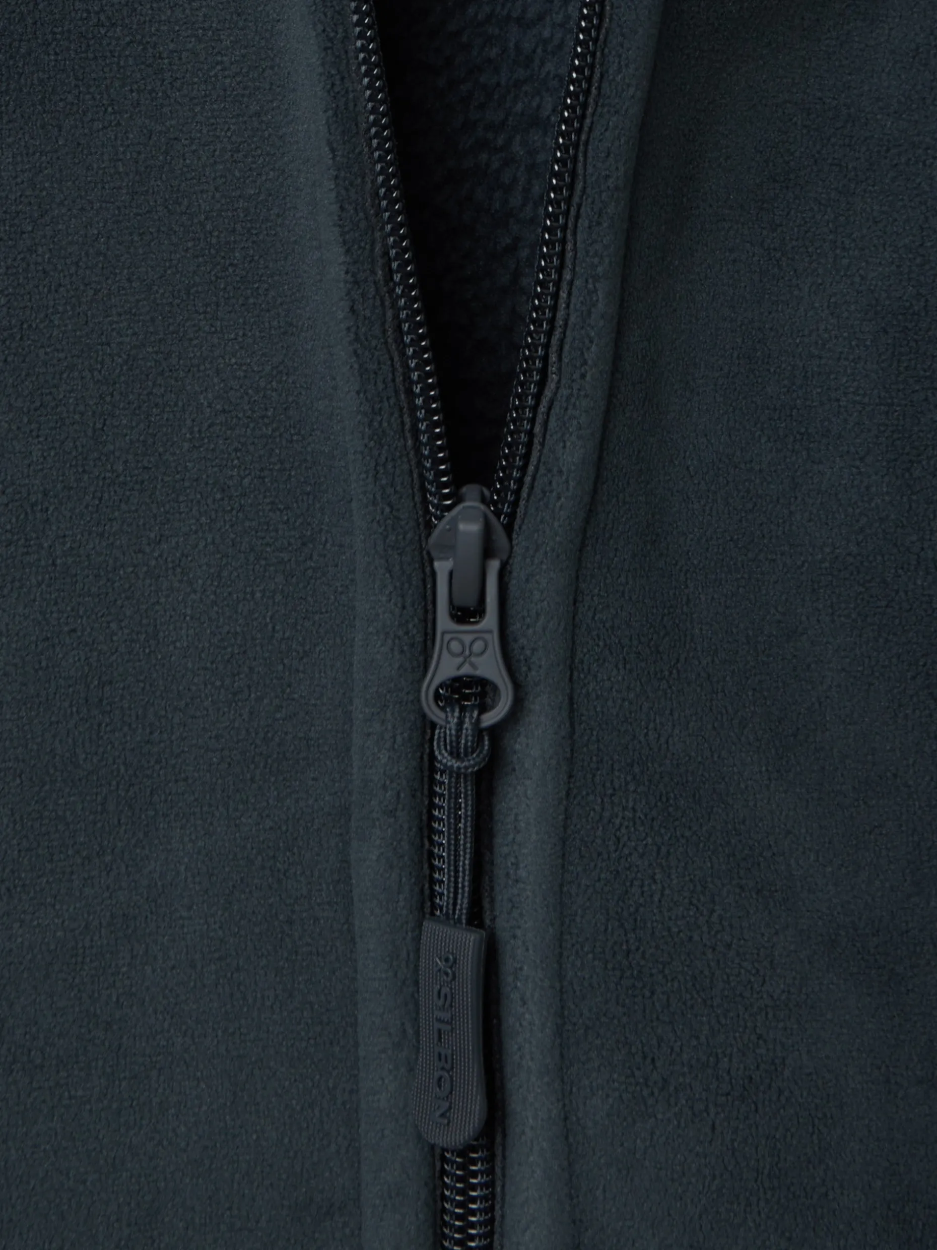 Chaleco polar clasico gris