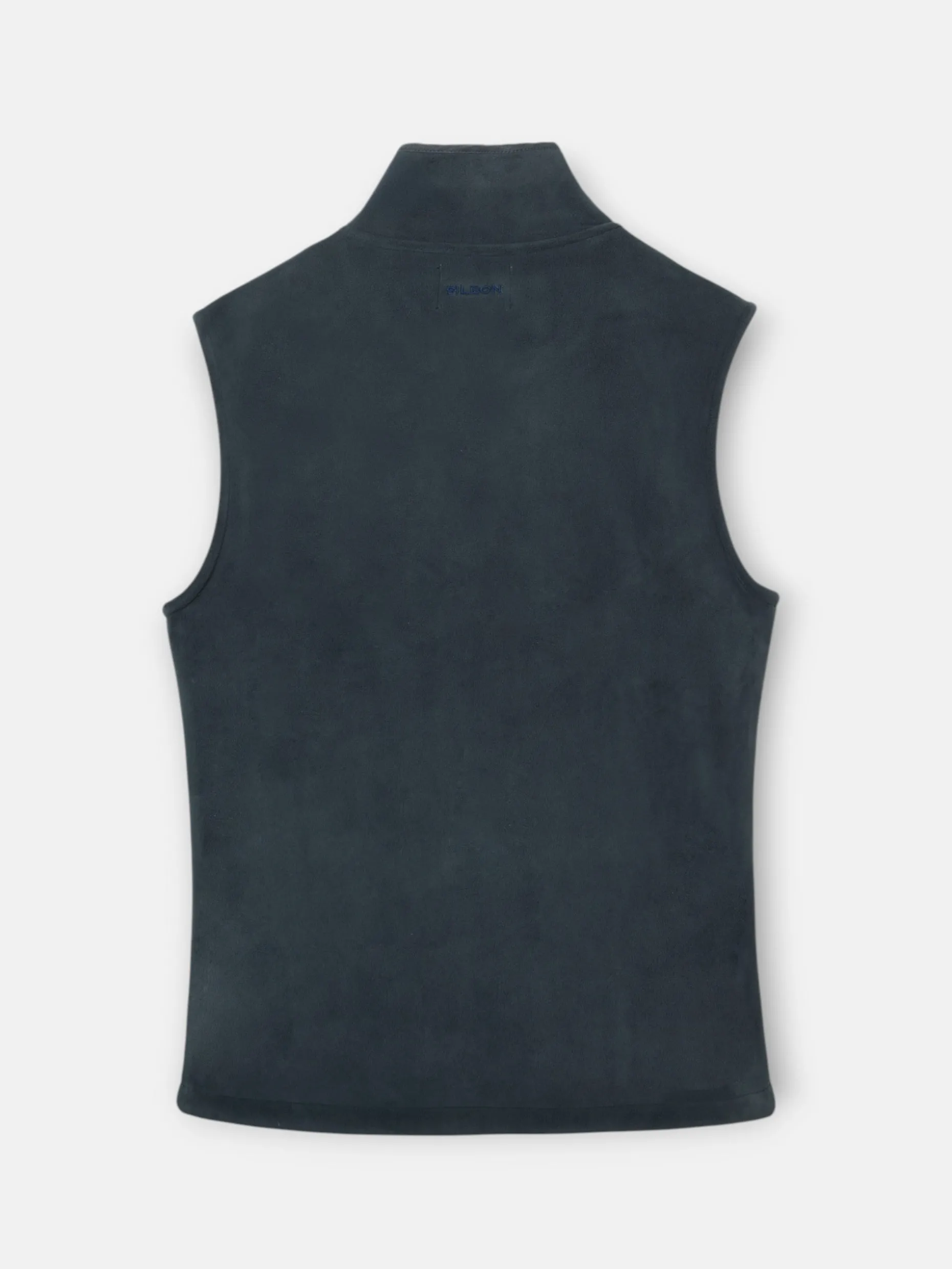 Chaleco polar clasico gris