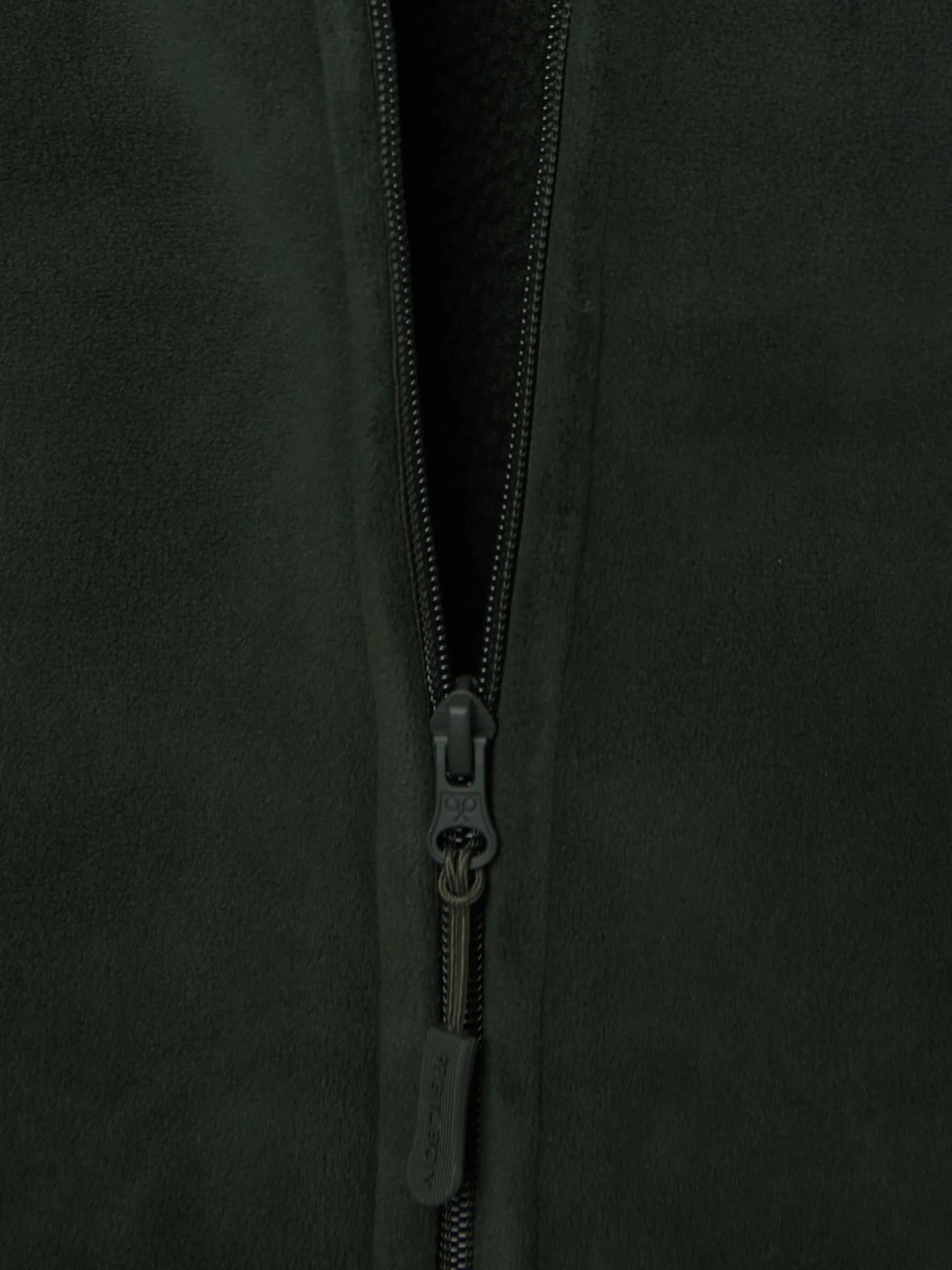 Chaleco polar clasico verde