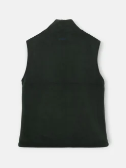 Chaleco polar clasico verde