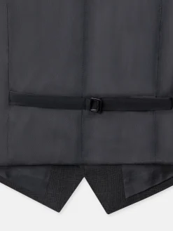 Chaleco traje principe de gales gris