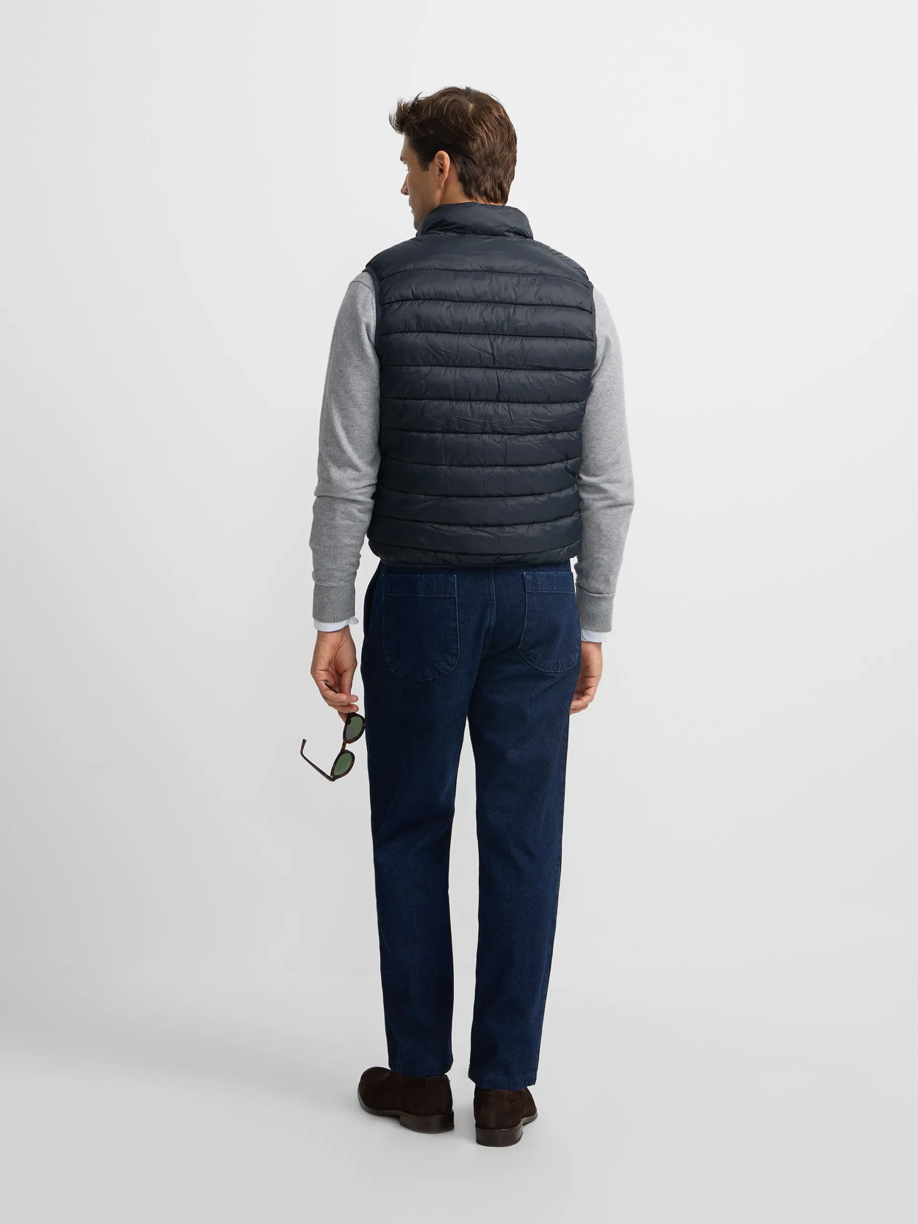Chaleco ultralight gris oscuro