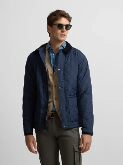 Chaqueta clasica field azul marino