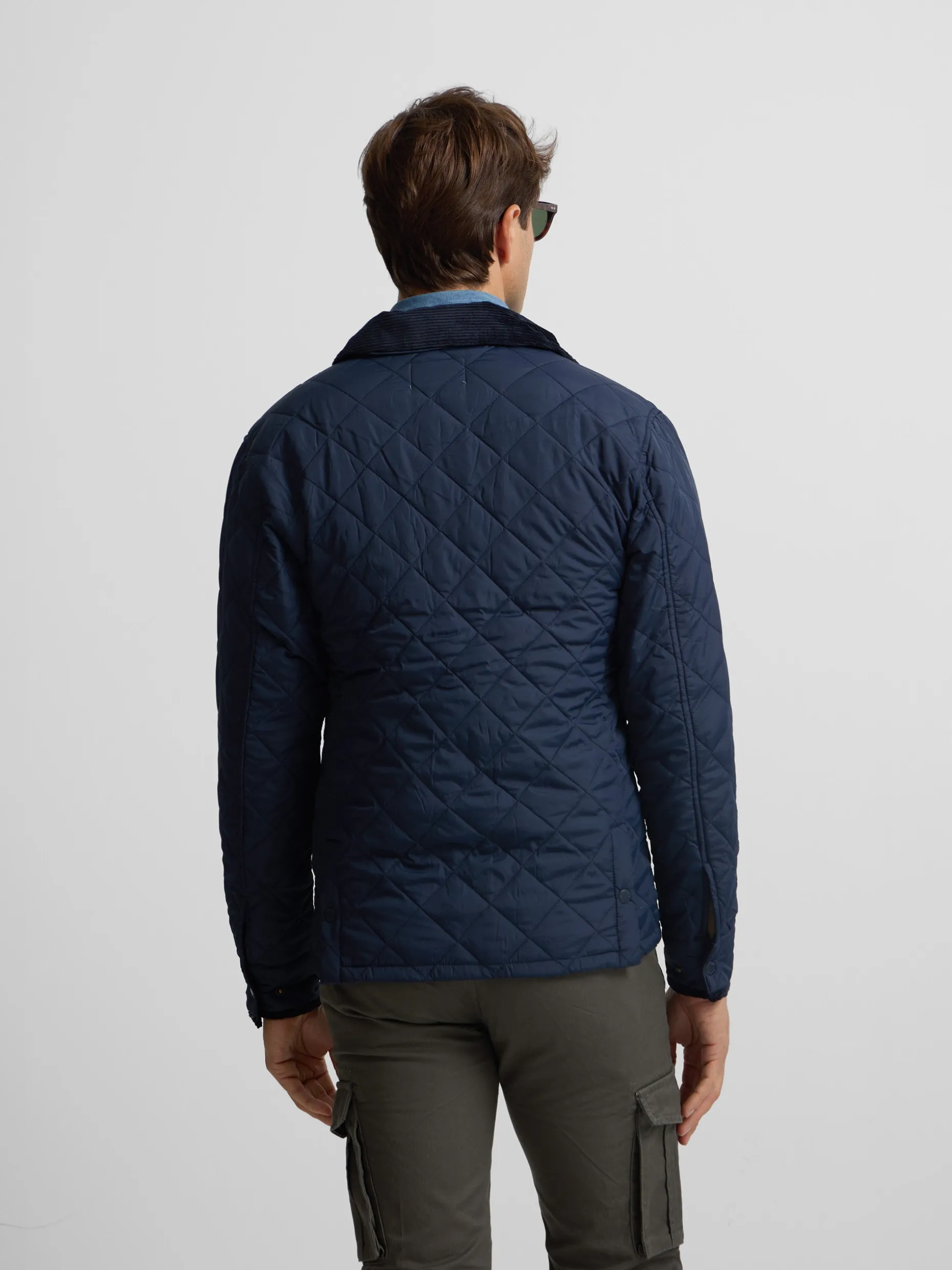 Chaqueta clasica field azul marino