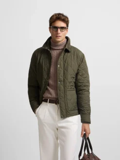Chaqueta clasica field verde