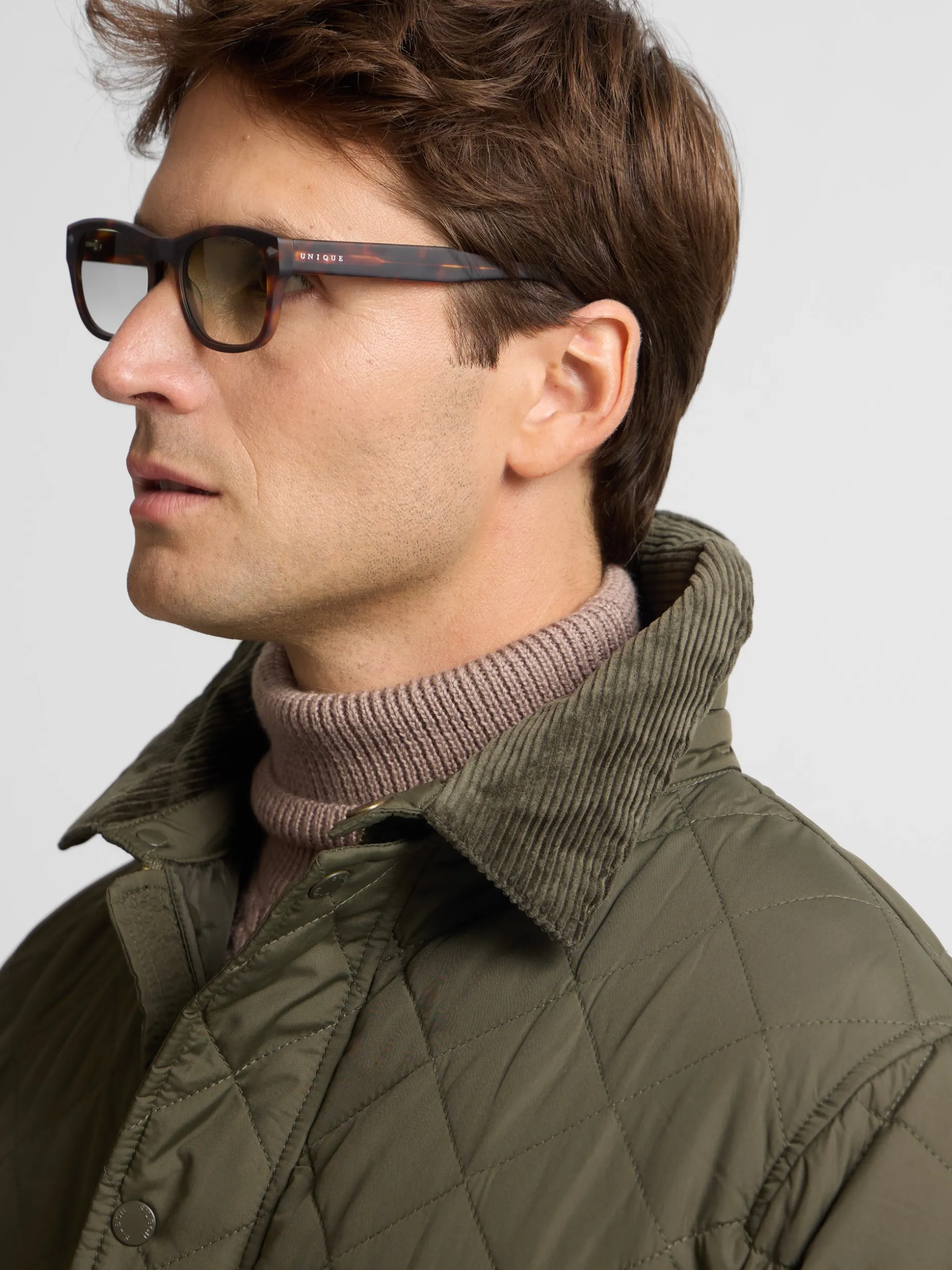 Chaqueta clasica field verde