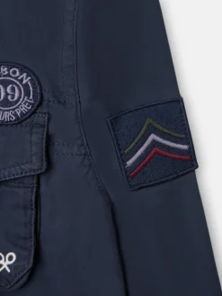 Chaqueta kids military azul marino