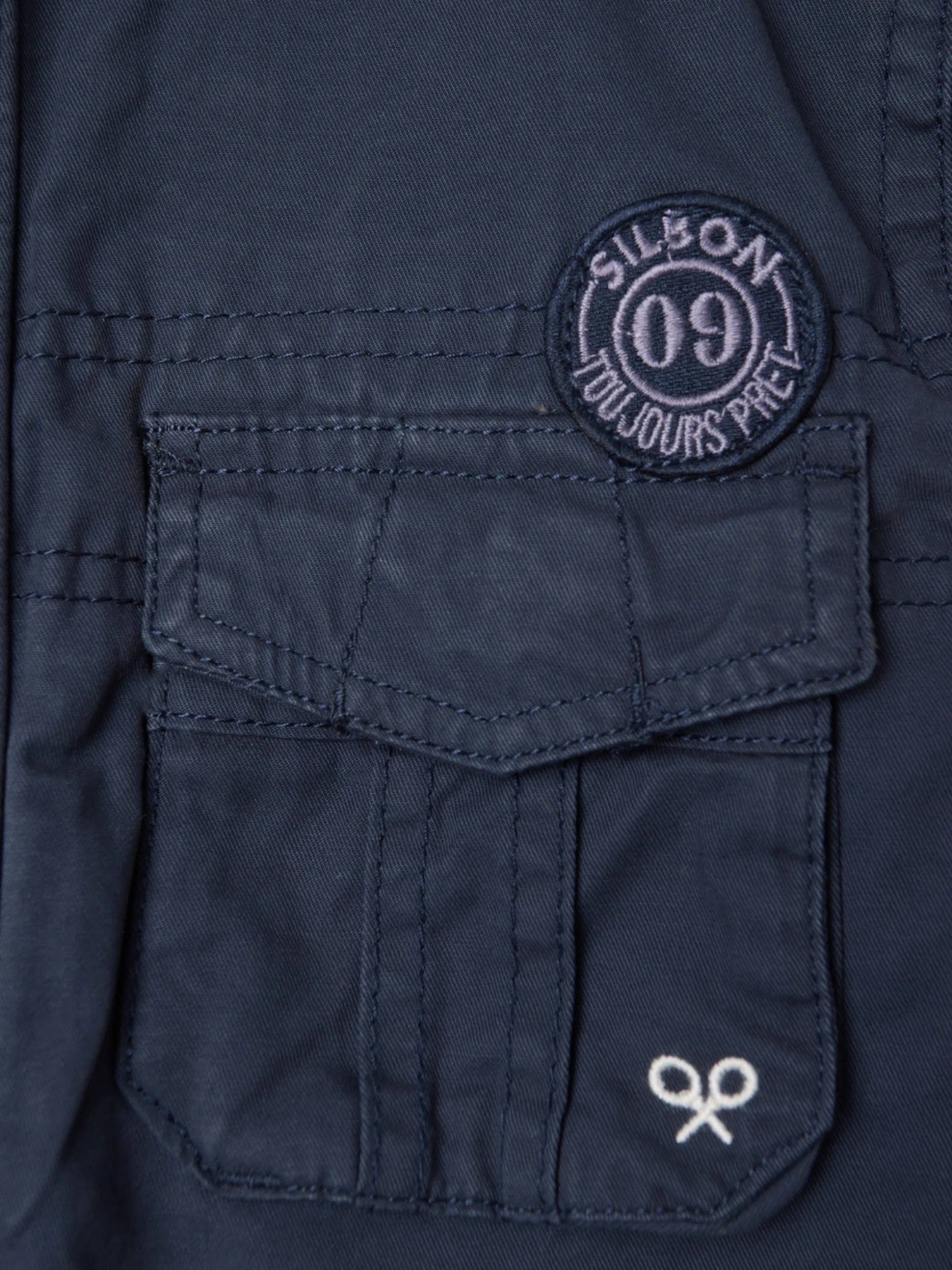 Chaqueta kids military azul marino
