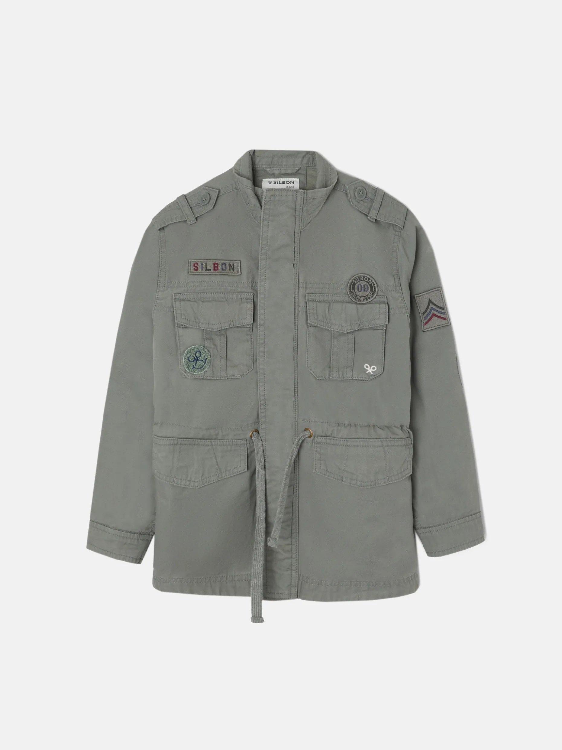 Chaqueta kids military verde