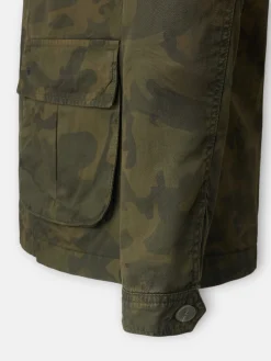 Chaqueta militar camuflaje verde