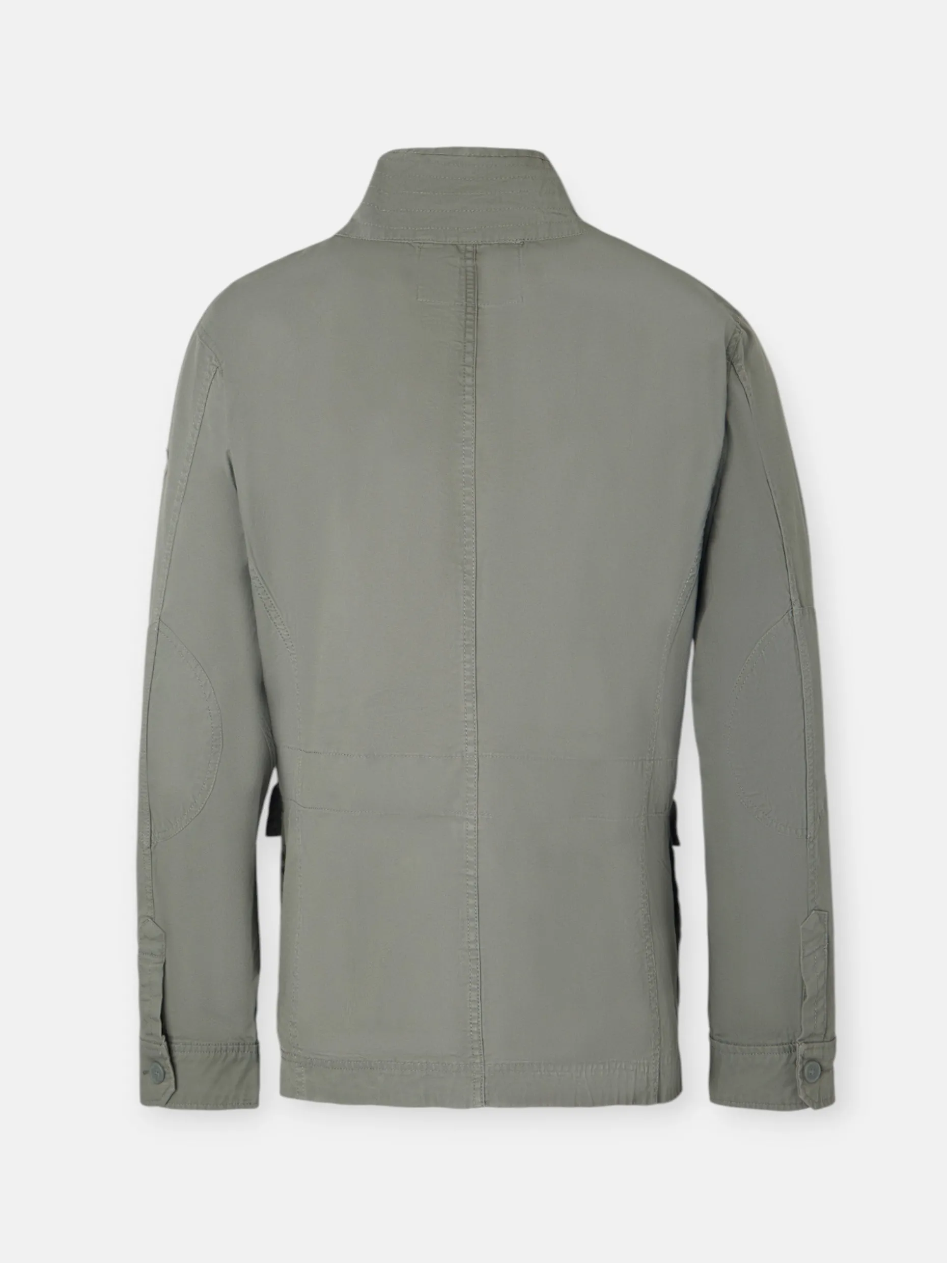 Chaqueta militar parches dye verde