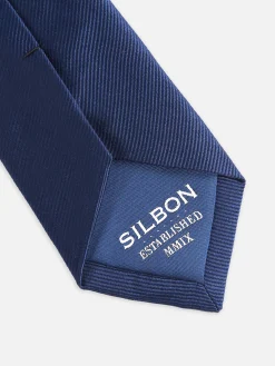 Corbata kids lisa azul marino