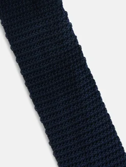 Corbata kids punto azul marino