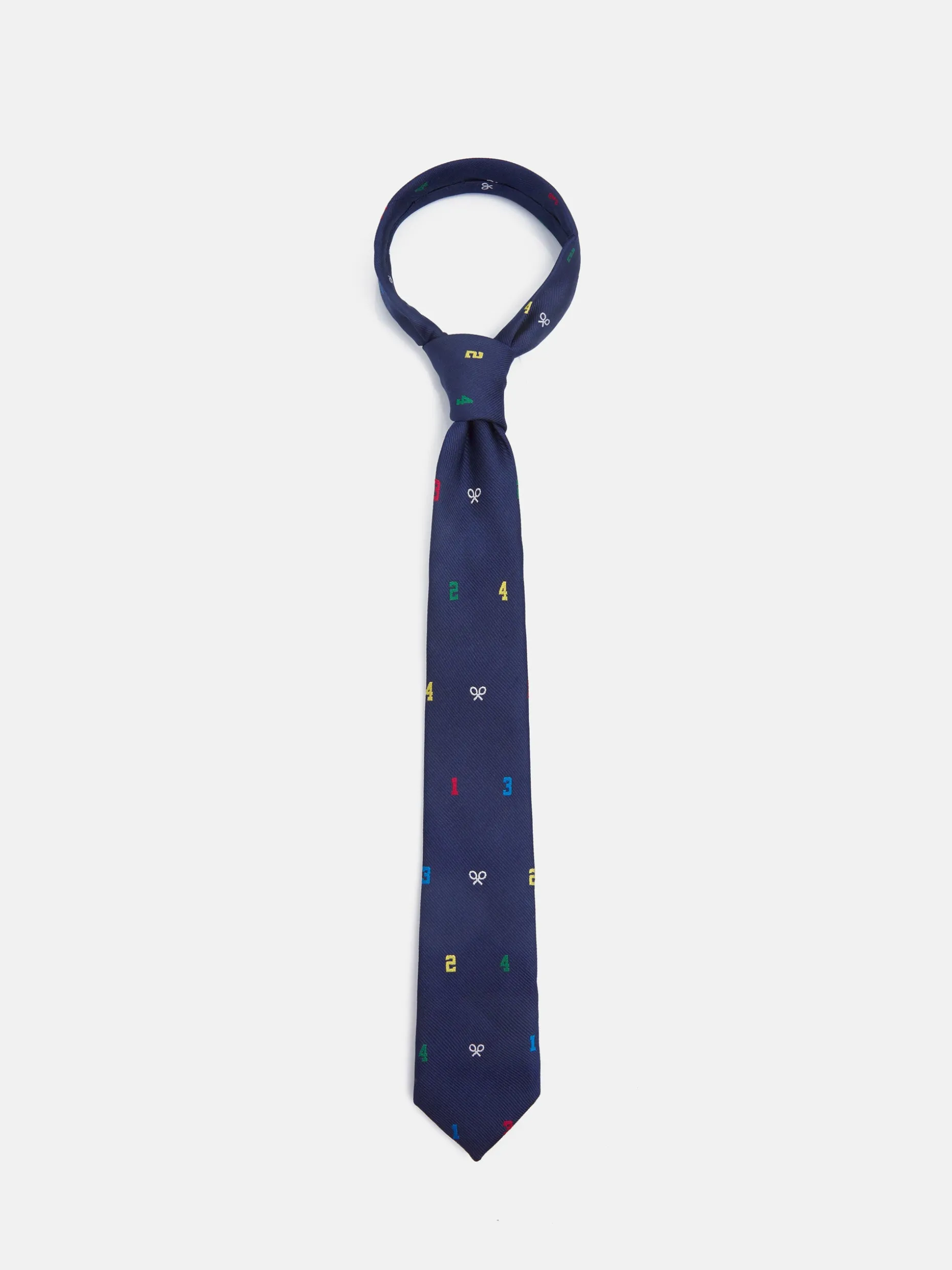 Corbata kids raquetas y numeros