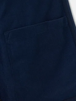 Forro polar clasico azul marino