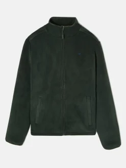 Forro polar clasico verde