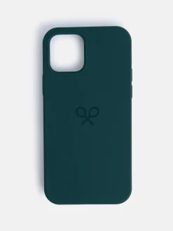 Funda IPHONE 12 verde oscuro