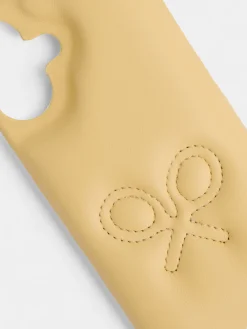 Funda movil raqueta amarilla