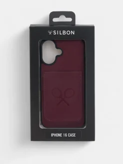 Funda movil raqueta burdeos