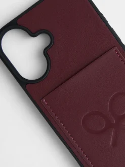 Funda movil raqueta burdeos