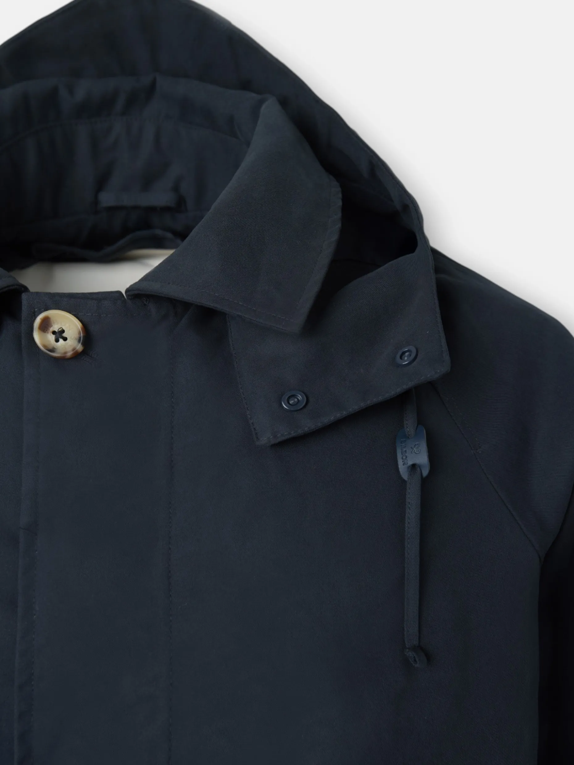 Gabardina azul marino