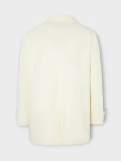 Gabardina corta beige