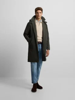 Gabardina verde