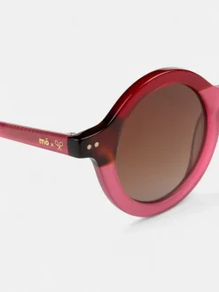 Gafa de sol MOXSILBON girl Ace rosa y granate